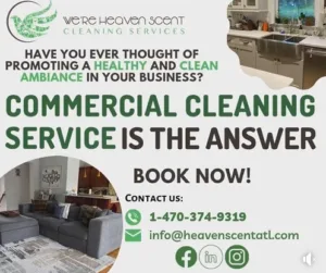 Commercial Cleaning Service Provider - We're Heaven Scent Cleaning Services